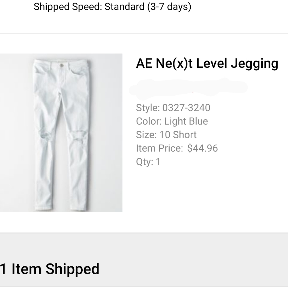 American Eagle jeggings
